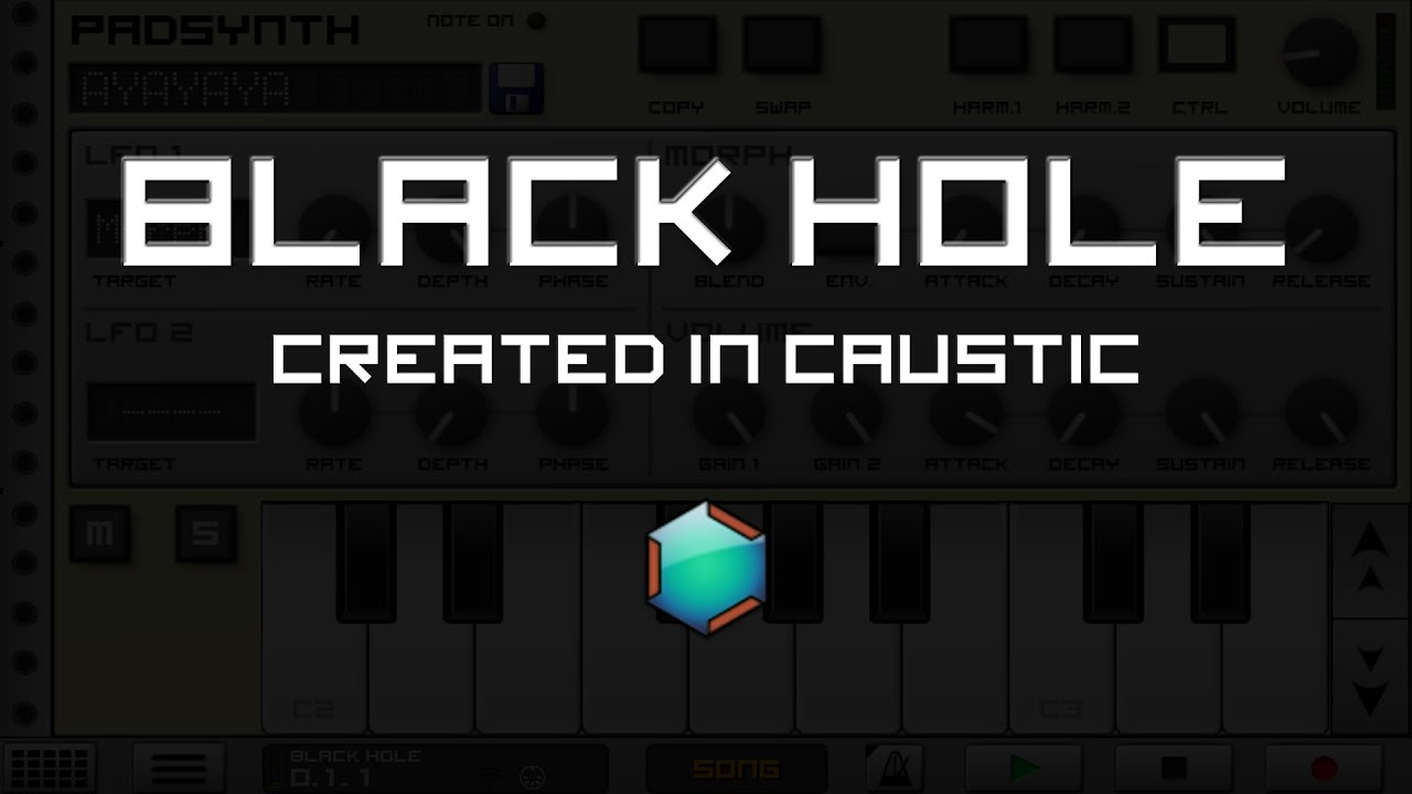 Black Hole - Created in Caustic