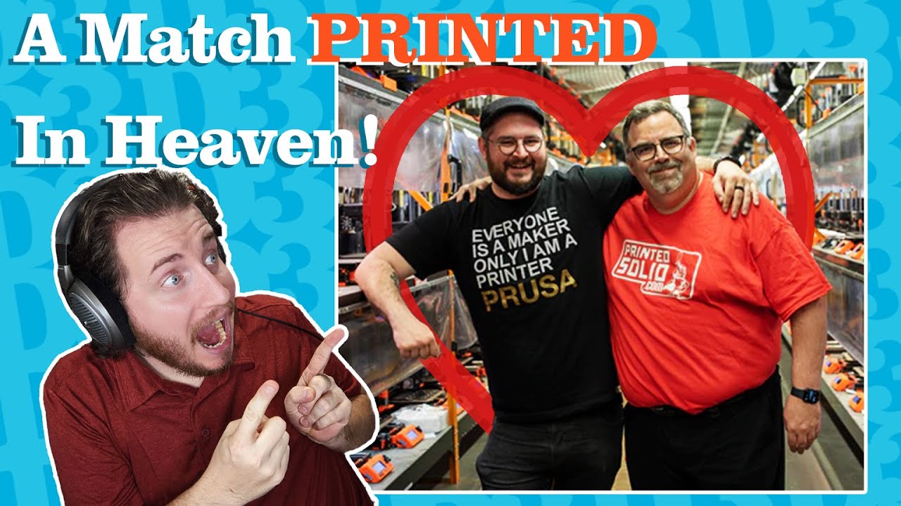 Prusa BUYS Printed Solid!