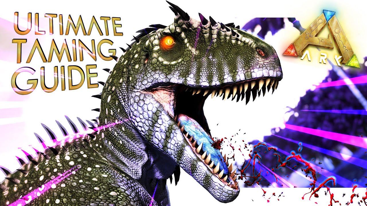 Carcharodontosaurus Ultimate Taming Guide for PvE & PvP - ARK Survival Evolved
