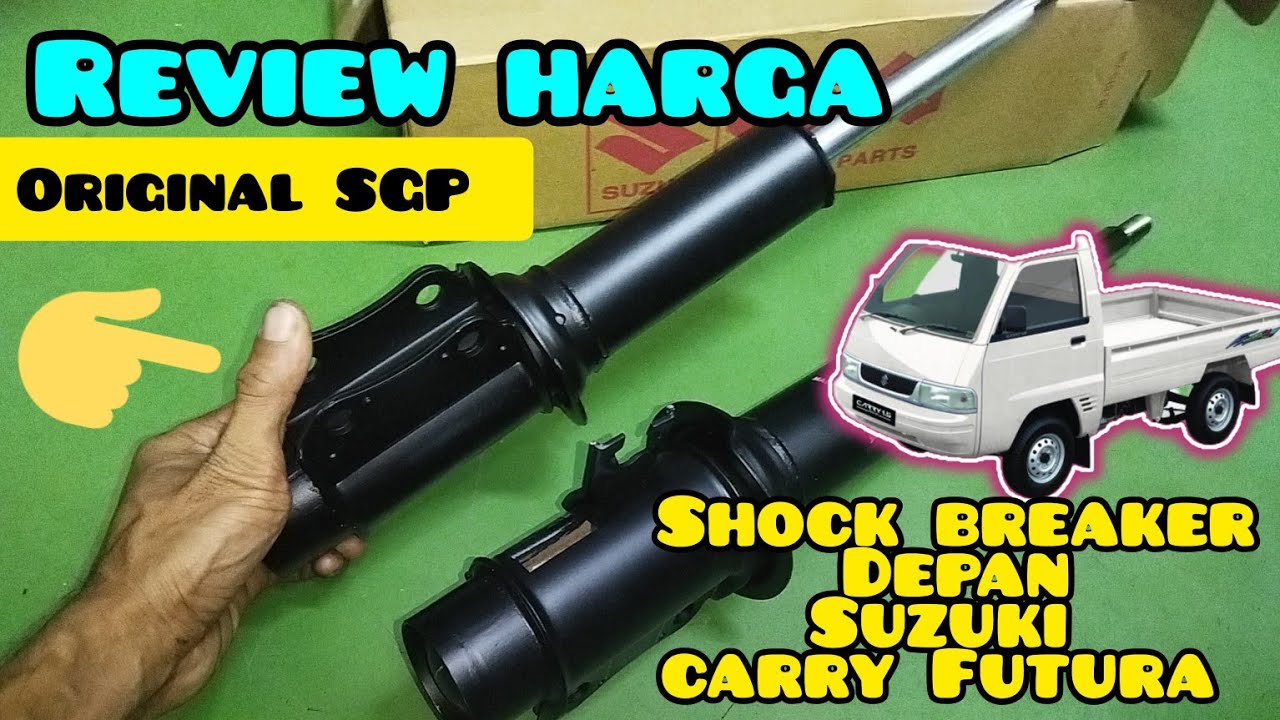 REVIEW HARGA SPAREPART SHOCK BREAKER DEPAN SUZUKI CARRY FUTURA, ORIGINAL SGP