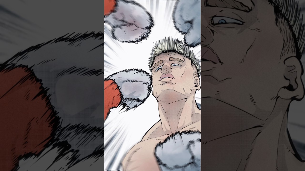ADONIS VS DRAGO #jojoreference #fanart #anime