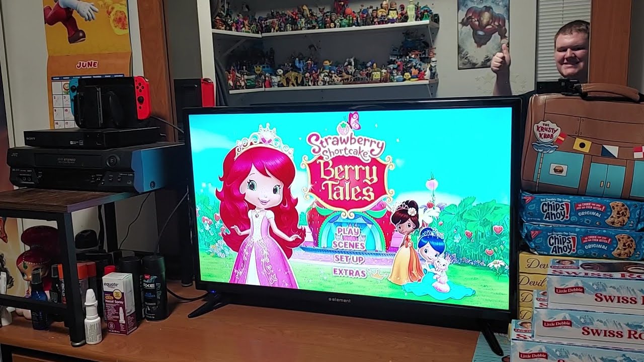 Menu Walkthrough Of Strawberry Shortcake: Berry Tales DVD From 2015👑🤴👸🧚🏻‍♀️🏰