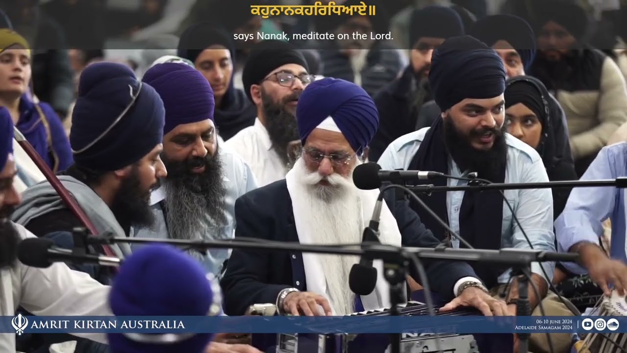 Giani Gurdev Singh Ji Australia - Adelaide Smagam 2024 - Sunday Morning