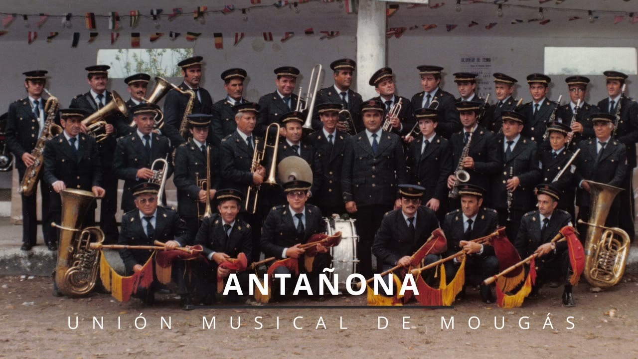 Antañona - Unión Musical de Mougás (Julio 1982) Pasodoble de Fernando Tormo Ibáñez