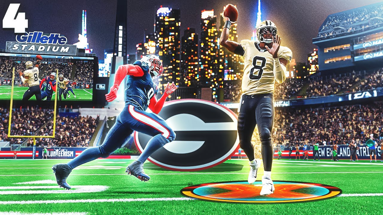 I SIGNED A UNDRAFTED QB THAT IS A ATHLETIC FREAK, SO FAST! Saints Franchise 4