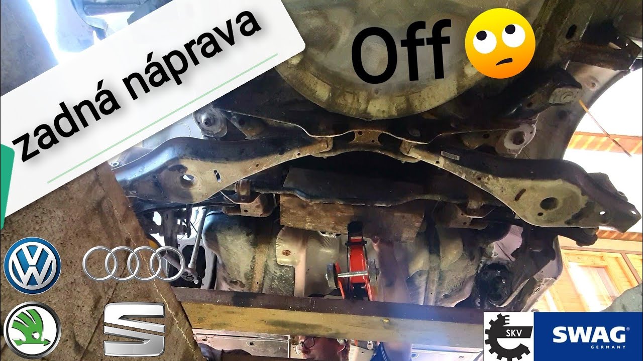 Разборка заднего моста Octavia Superb Passat Golf Tiguan Touran .... 2003-2015 (PQ35 / 46)