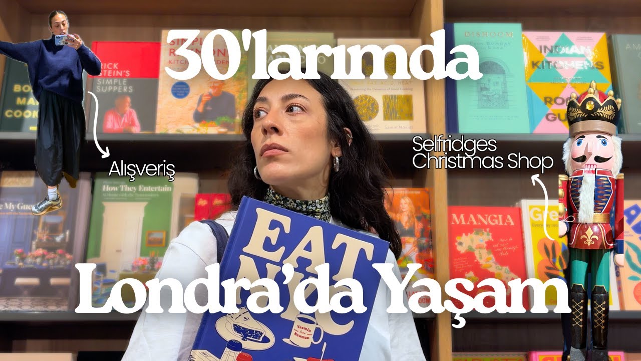 Londra Vlog: Selfridges Christmas Shop 🎄 | Uniqlo ve Ikea Alışverişi 🛍️ | Takılarım ✨