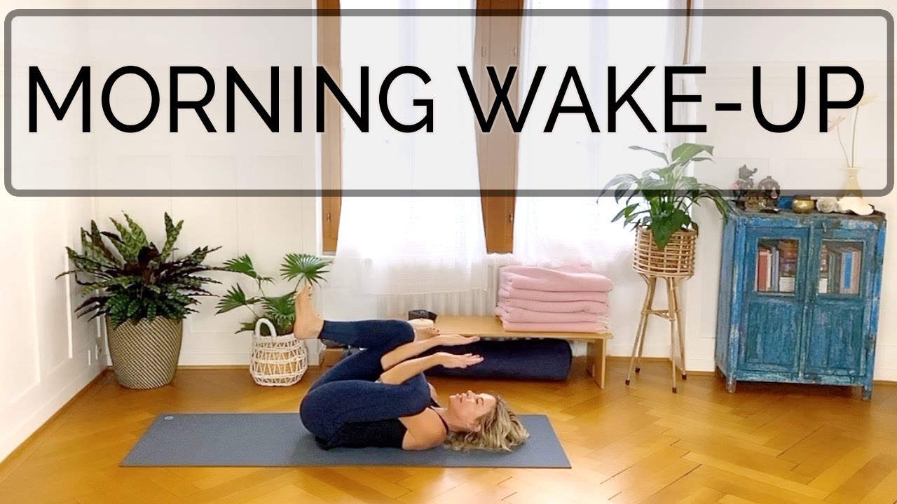 Morning Yoga | Bed-Head Wake-Up | Gentle Intermediate | 50 min | Cat de Rham | Online Yoga Teaching