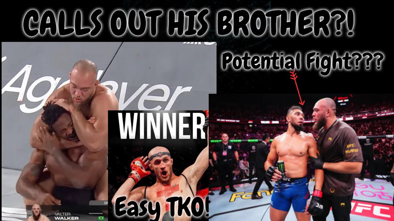 Valter Walker Calls out Johnny Walker?! Karate Combat 59 Valter Walker and Winged C reaction!