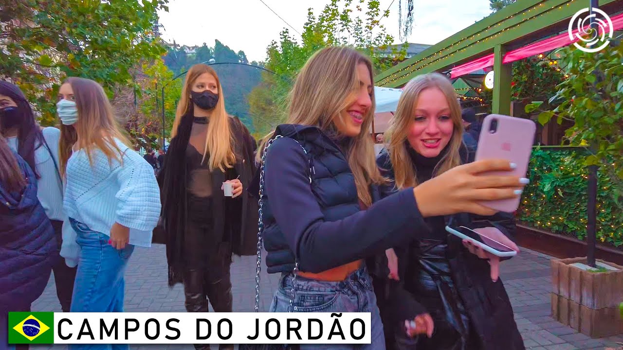 🇧🇷 Walking in CAMPOS DO JORDÃO, São Paulo, Brazil, 2021 【 4K UHD 】