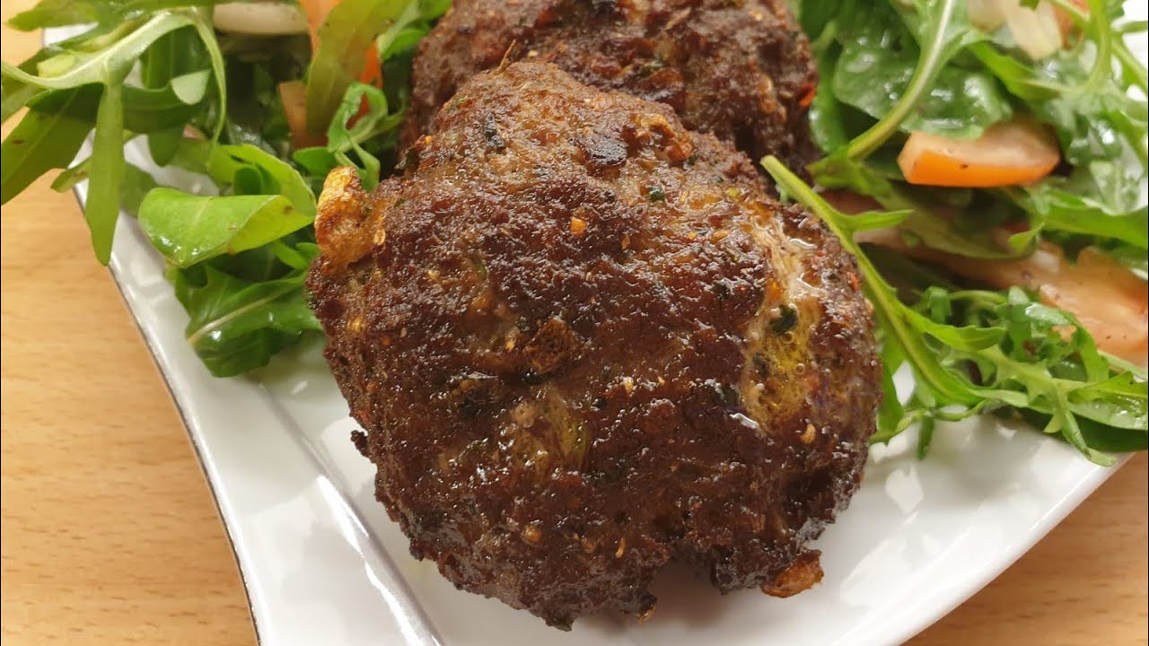 طريقة عمل شابلي كباب اللذيذ أشهر كباب في باكستان (Chapli Kabab) وصفة لذيذة  تستحق التجربة