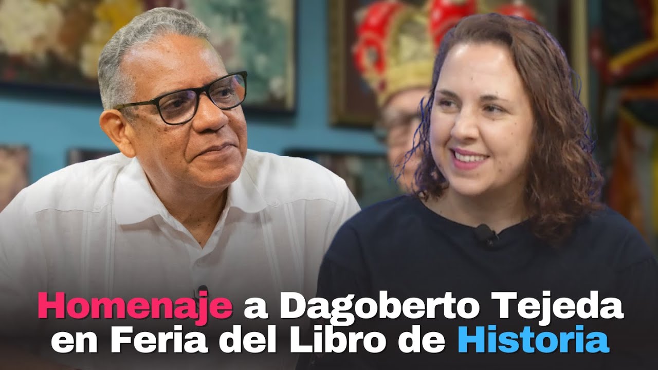 Homenaje a Dagoberto Tejeda en Feria del Libro de Historia