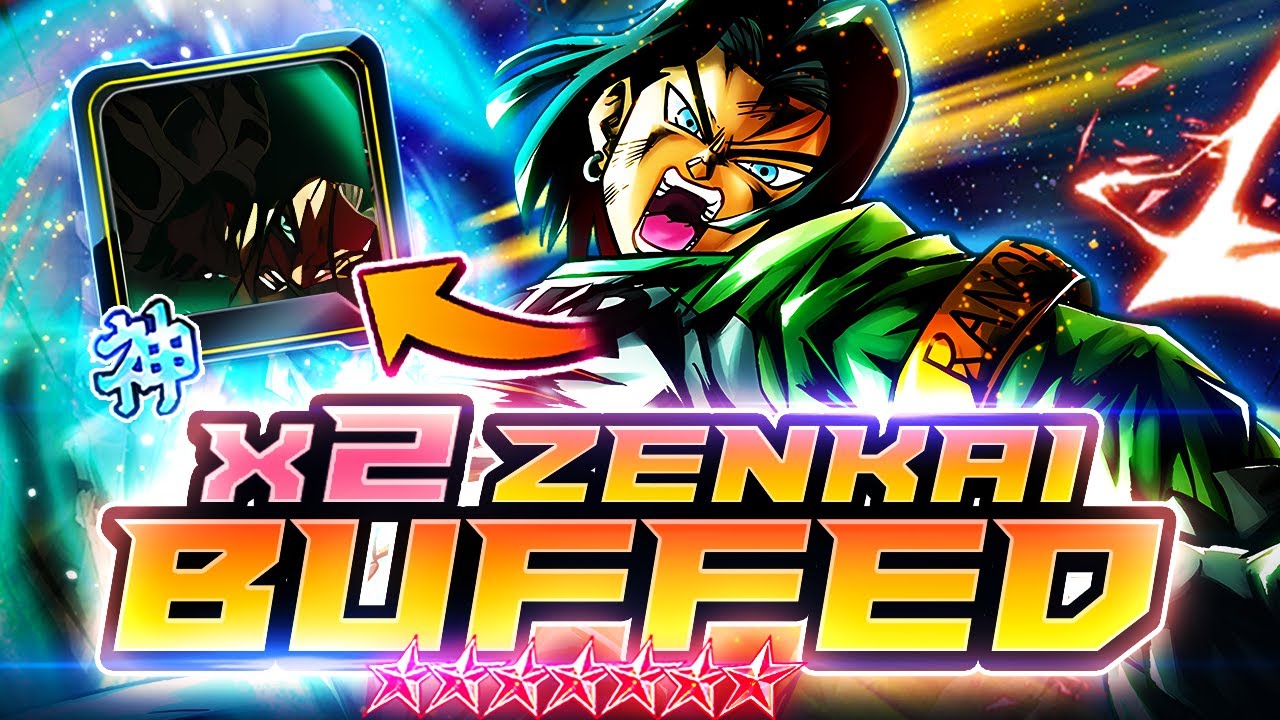 2x ZENKAI BUFFED 14* LF MVP 17! HE FINALLY GETS THE ZENKAI BUFFERS HE DESERVES | Dragon Ball Legends