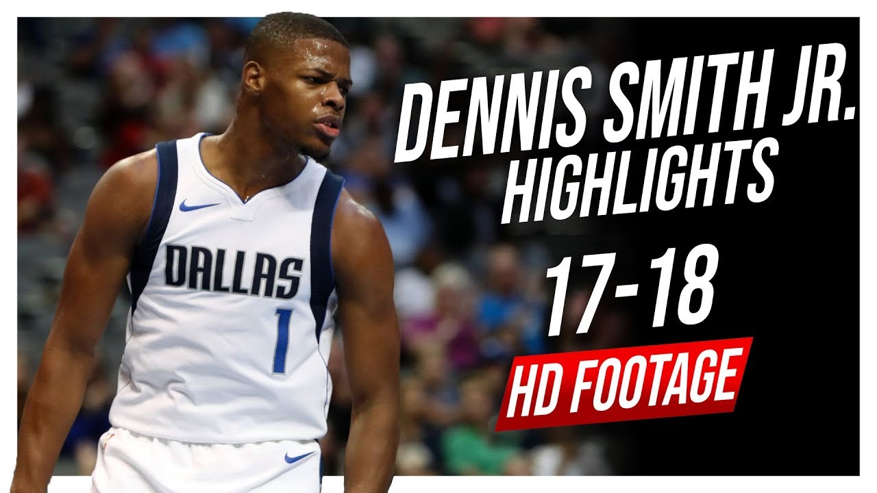 Mavericks PG Dennis Smith Jr. 2017-2018 Season Highlights ᴴᴰ