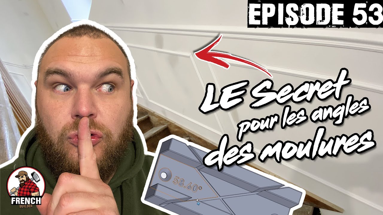 🦇 Rénovation d'une maison abandonnée - EP53 - LE Secret pour des angles de moulures inratables !