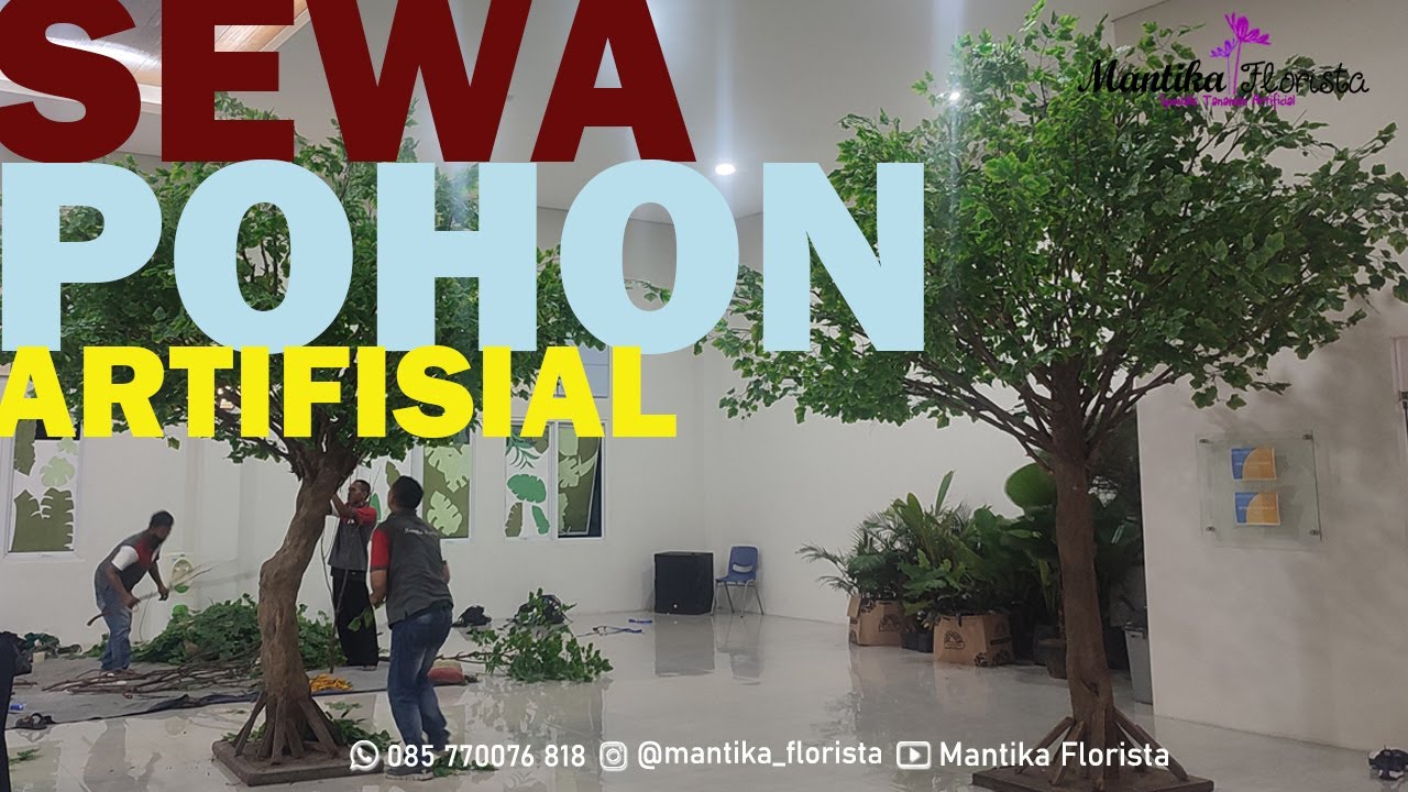 Sewa Pohon Palsu Artifisial untuk Wedding dan Event