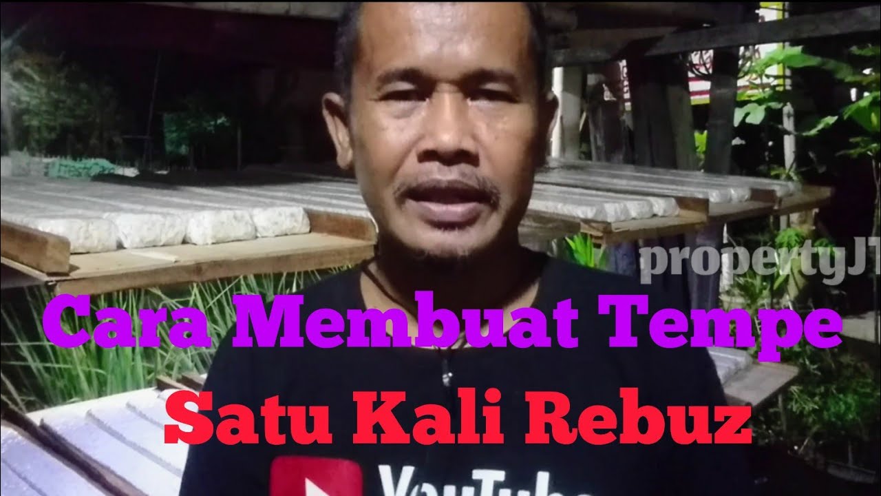 CARA BUAT TEMPE SATU KALI REBUS
