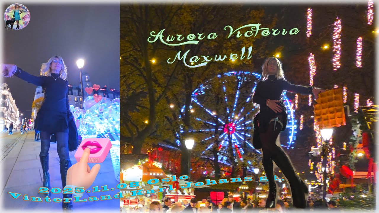 2025.11.08 MTF Oslo VinterLand🐳 Blazer Sports Mini Skirt💃 Nylon Boots Heels Aurora Victoria Maxwell💝
