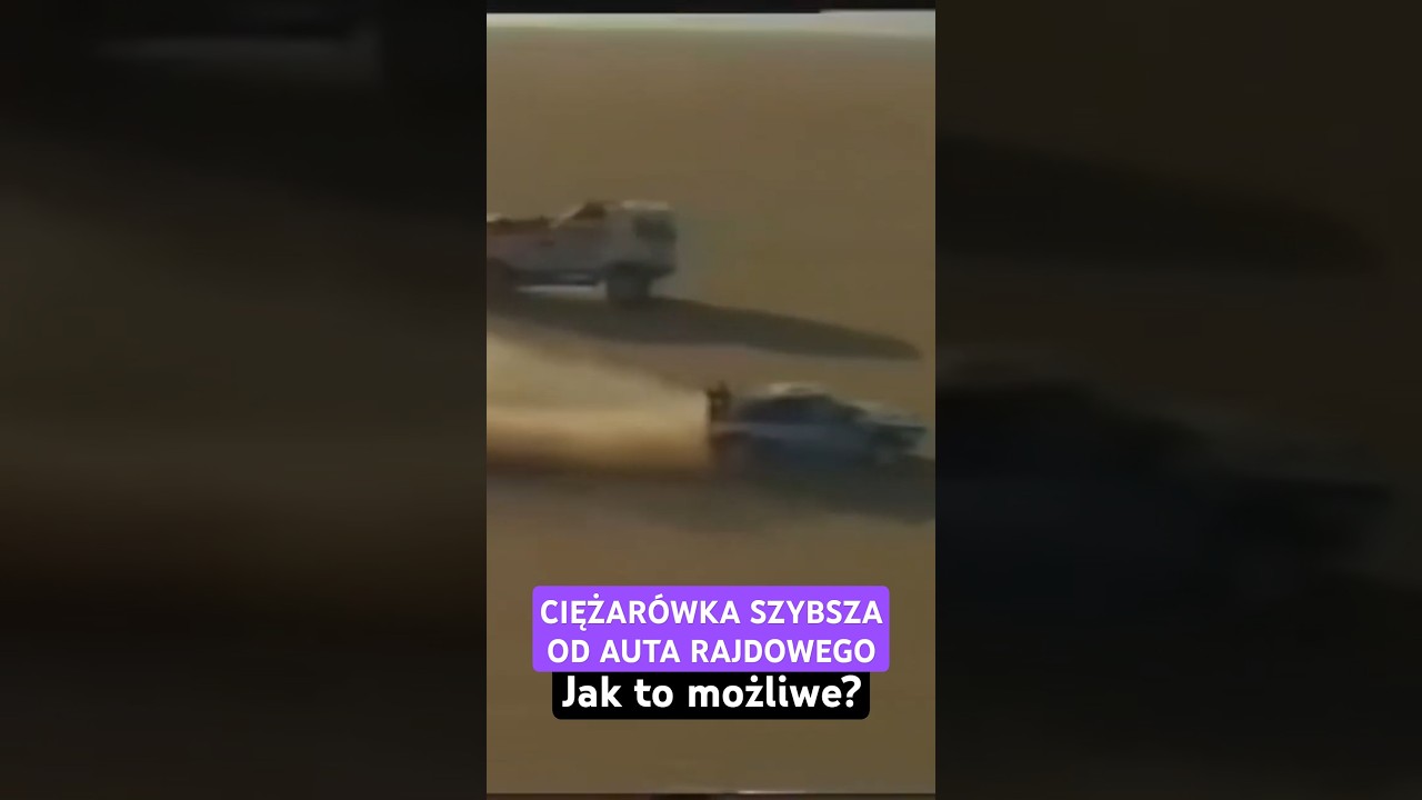 Ciężar&oacute;wka szybsza od aut 😮 Jan de Rooy zaszokował cały Rajd Dakar #kontra #Dakar2025 #Dakar