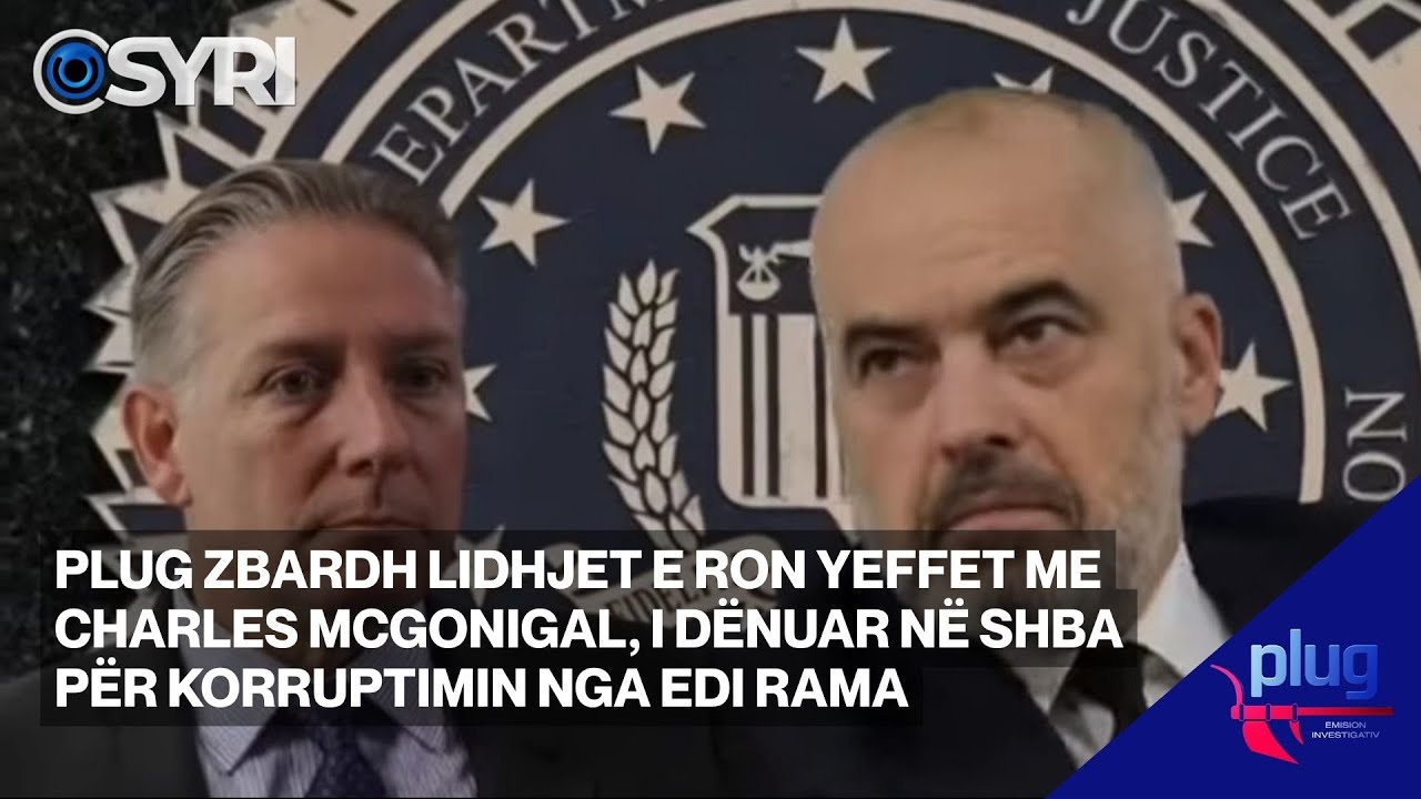 Plug zbardh lidhjet e Ron Yeffet me Charles Mcgonigal, i dënuar në SHBA për korruptimin nga Rama