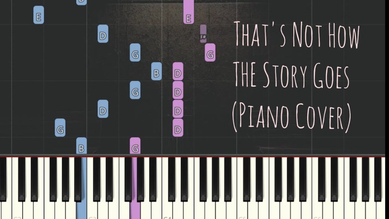 That's not how the story goes | A Series of Unfortunate Events (Piano Cover)