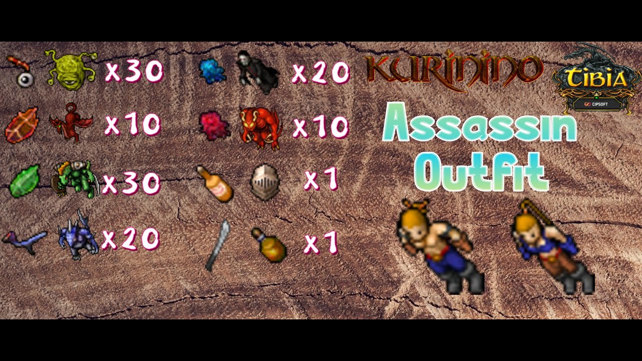 TIBIA 2021 #4 | COMO CONSEGUIR ASSASSIN OUTFIT | Gameplay Español