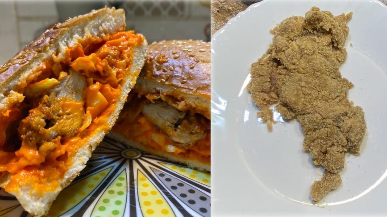 Chicken Burger 🍔 || Juicy Chicken burger || Burger sauce recipe || nugget Chicken