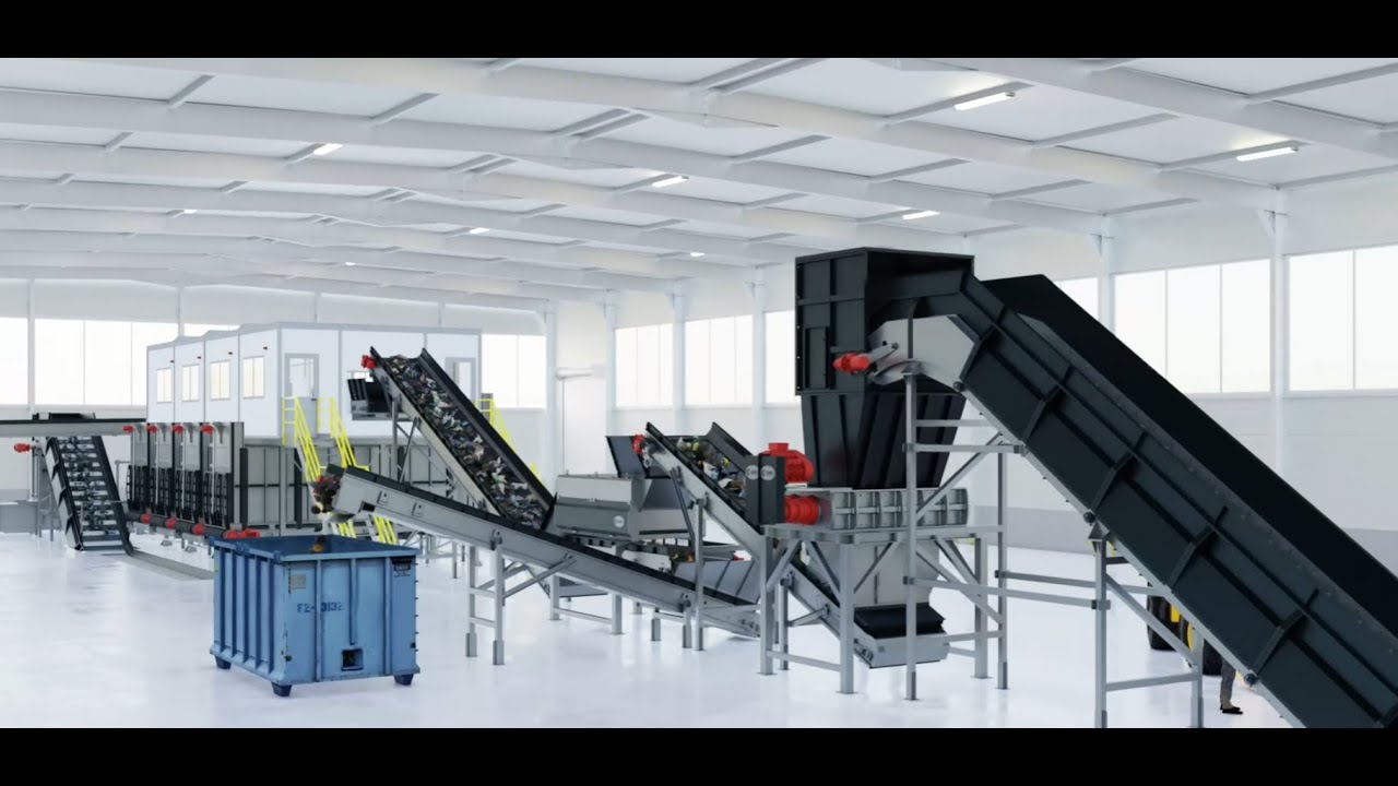 New Camec 3D Experience: MSW Sorting Plant