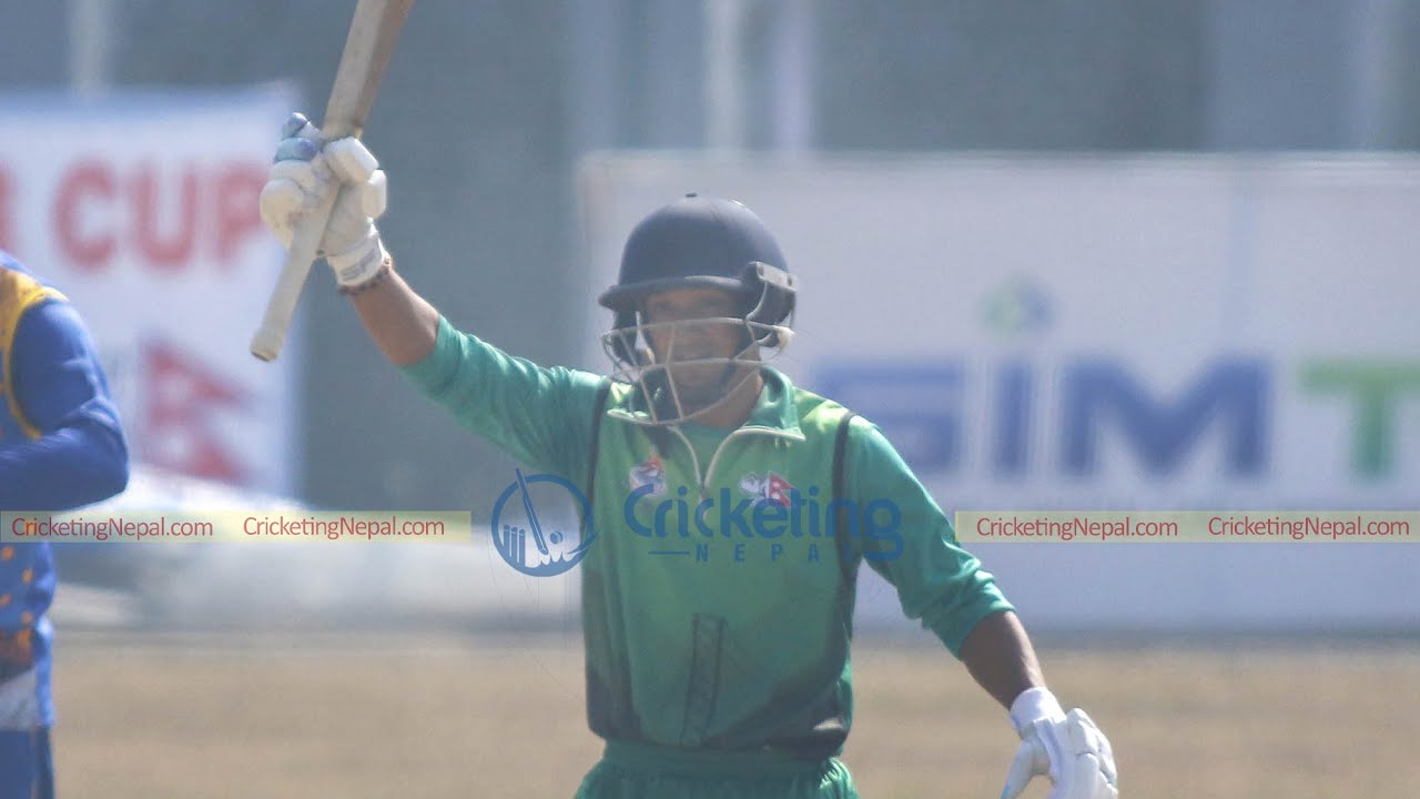 Raju Rijal match winning half century -- Sudur Paschim VS Province 1 II PM Cup T20 National Cricket