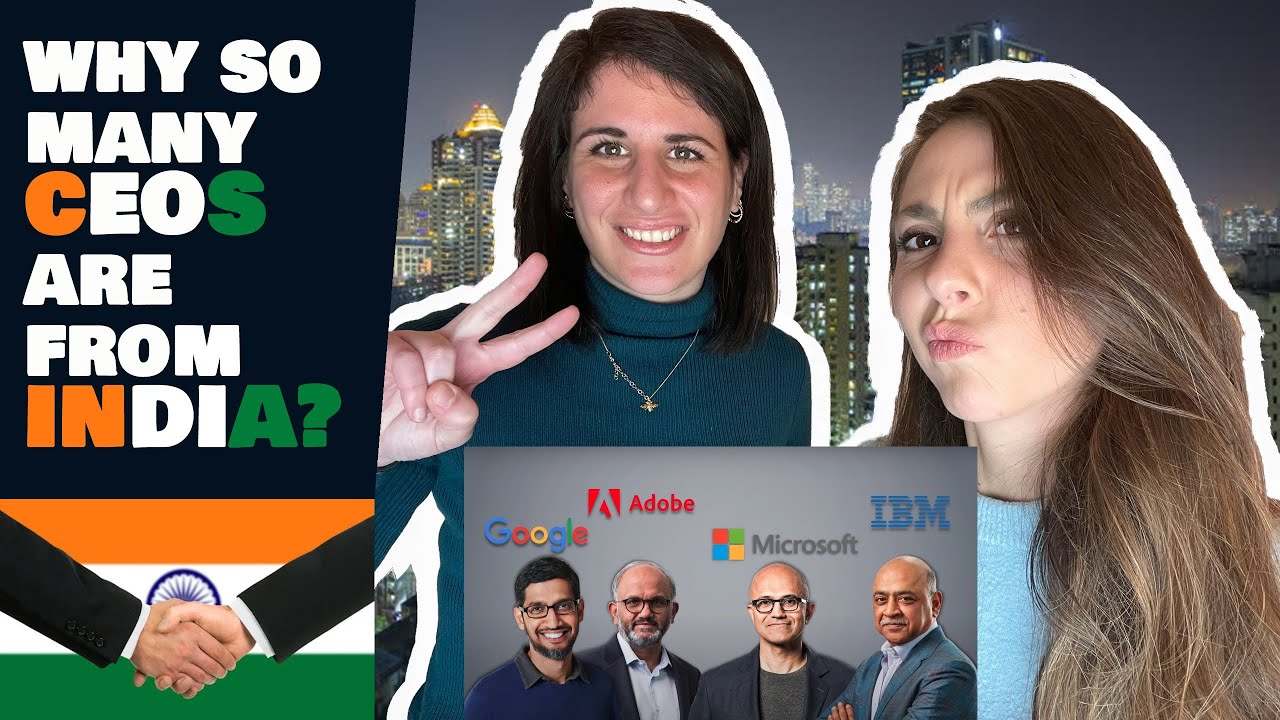 Friends reaction to WHY SO MANY CEOs ARE FROM INDIA?