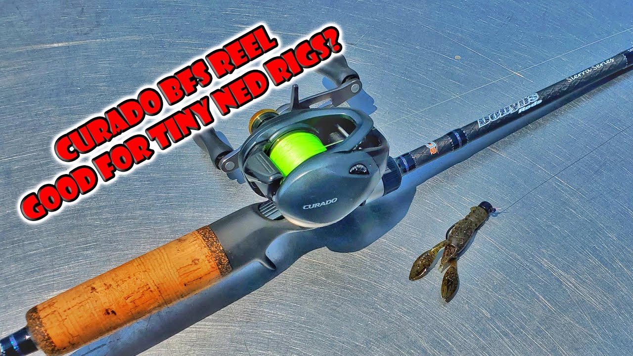 Fishing Tiny Z-Man TRD Ned Rigs on the New Shimano Curado BFS Casting Reel