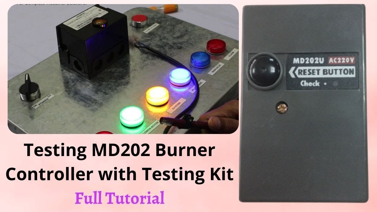 How To Test MD202 Burner Controller with Testing Kit | Tutorial | Facilitators Plus