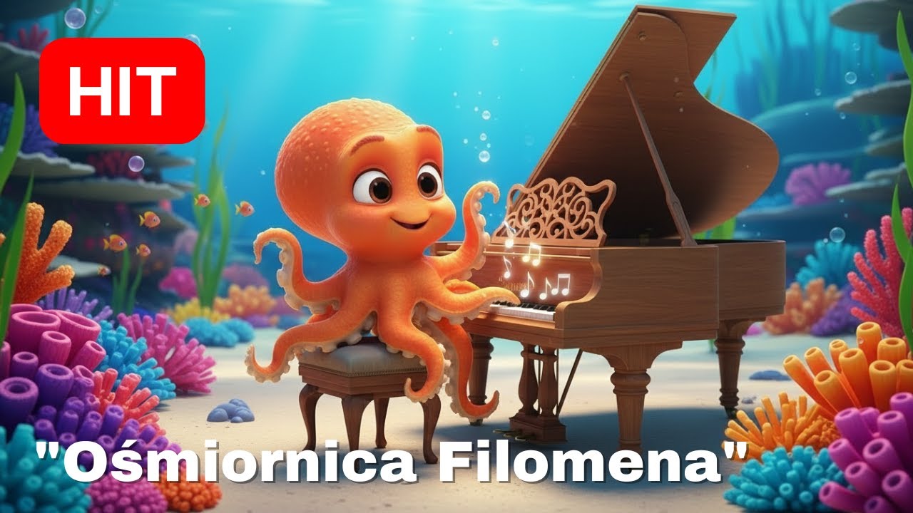 Piosenka o Ośmiornicy "Ośmiornica Filomena" - Piosenka dla Dzieci