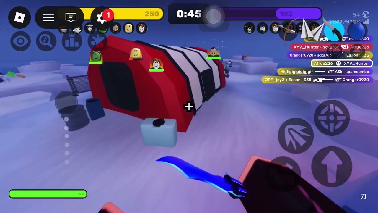 來吧全台首播的Roblox刀戰