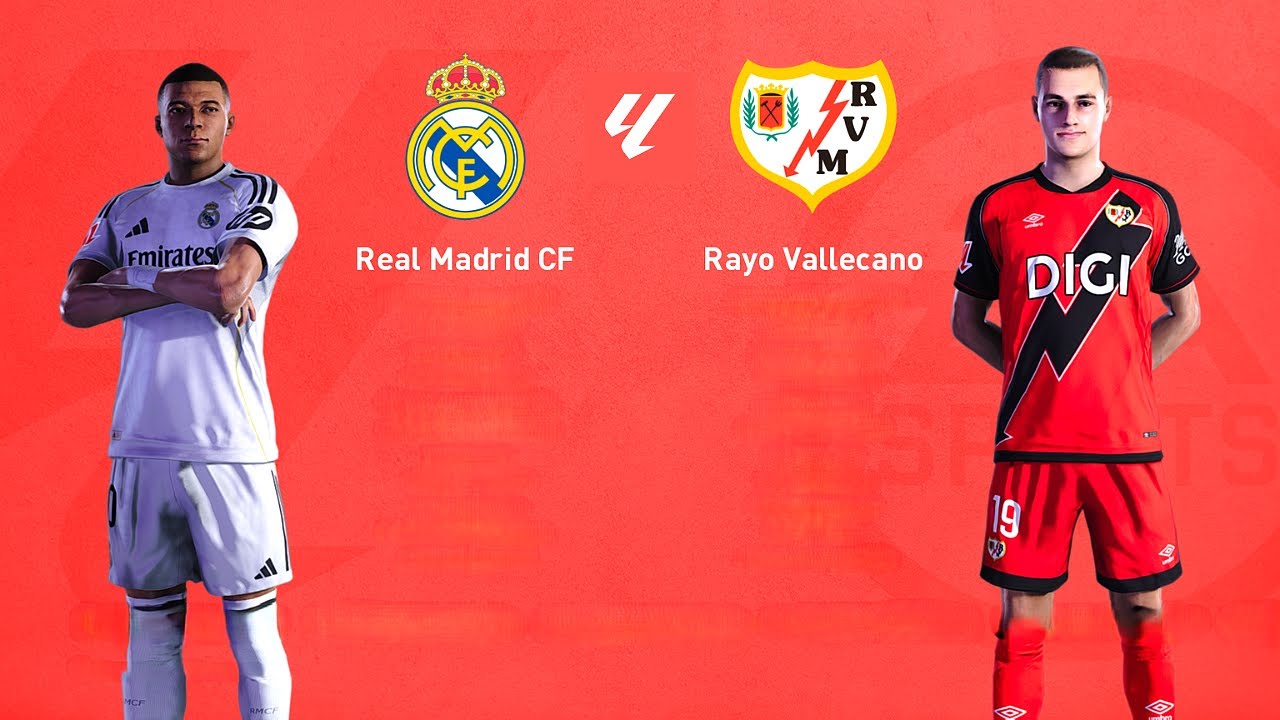 FOOTBALL LIFE 26 | REAL MADRID VS RAYO VALLECANO | LALIGA 25|26 | AI VS AI