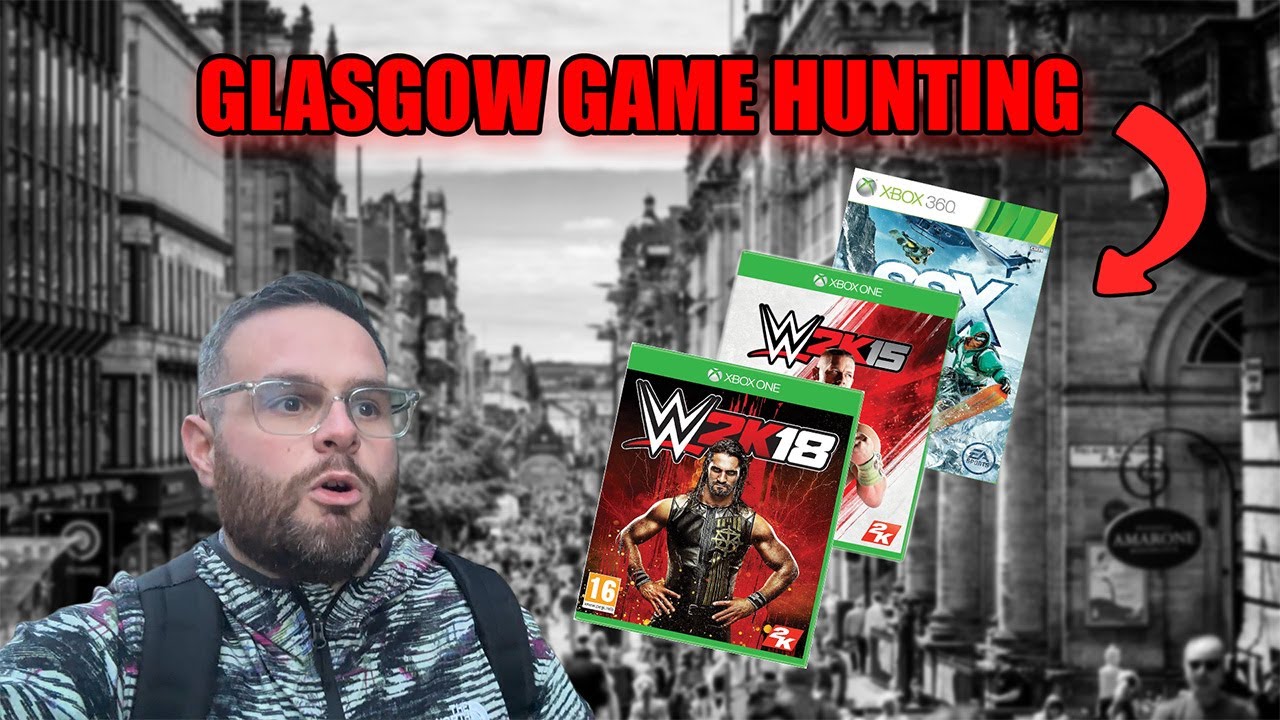 Is Glasgow Good For Retro Games? Starting My WWE Game Collection