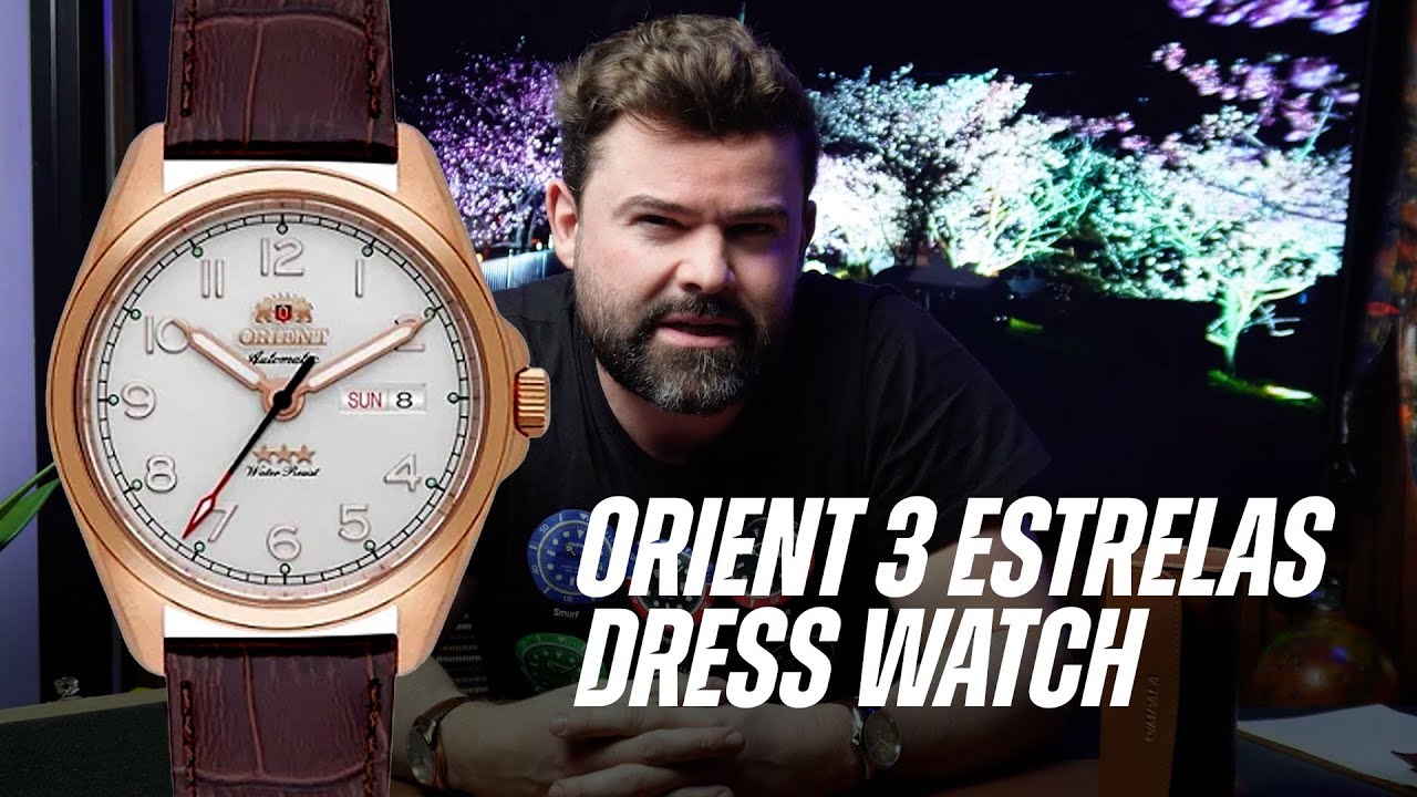 NOVOS ORIENT 3 ESTRELAS DRESS | IMPALA RELOJOARIA