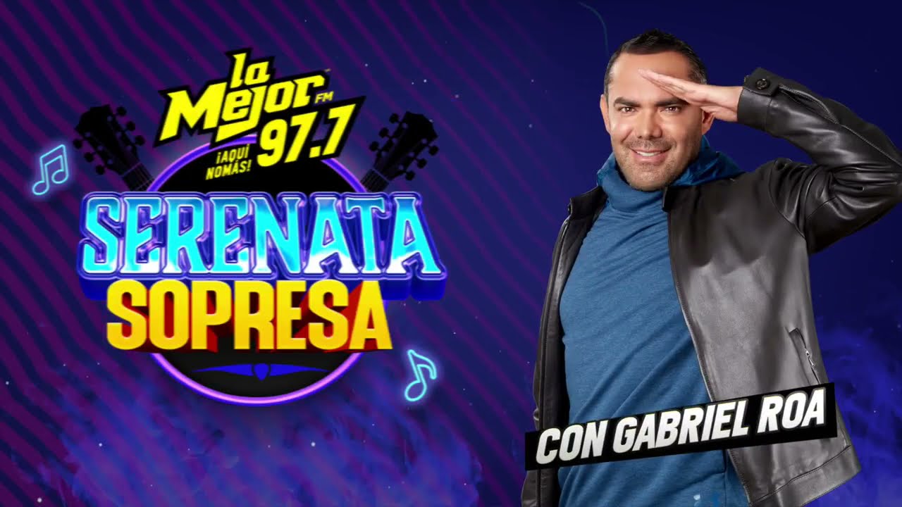 Serenata Sopresa con Gabriel Roa en El Roa Show