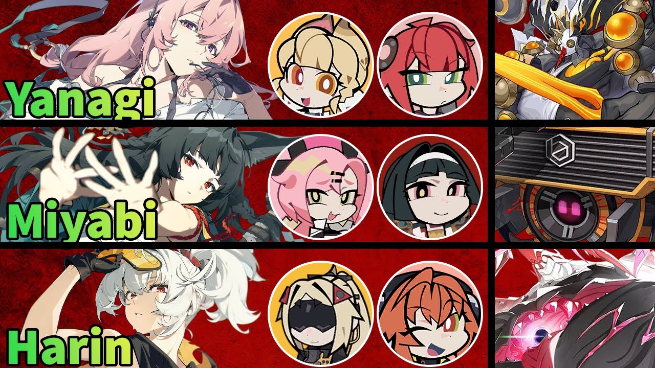 NEW Shiyu Defense 2.6 | Yanagi Alice Yuzuha | Miyabi Nicole Astra | Soldier 11 Trigger Orphie | ZZZ