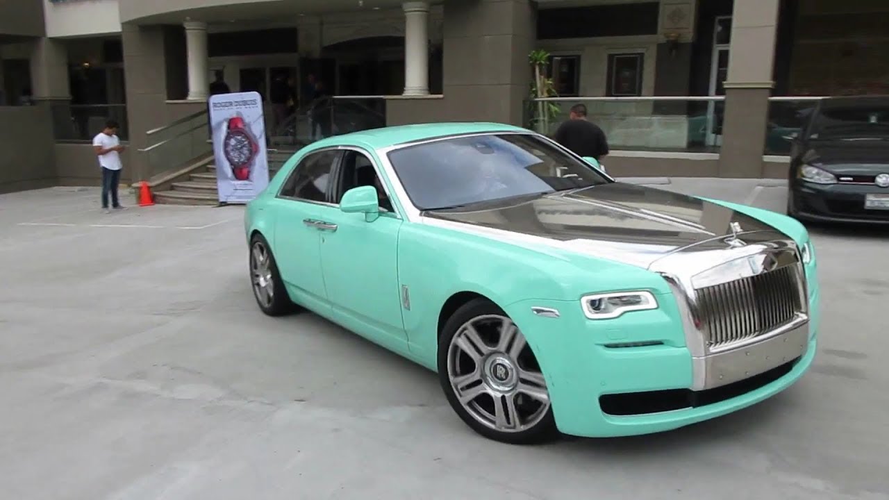 755-hp Tiffany Blue Rolls-Royce Ghost