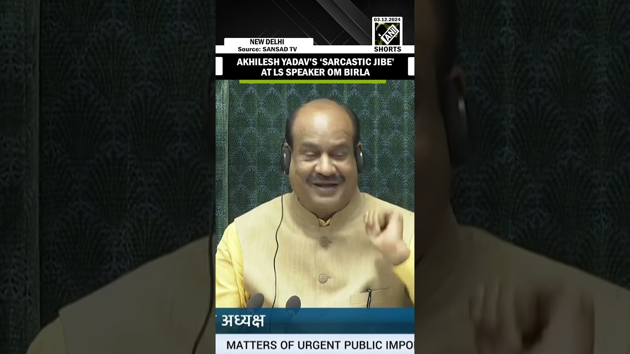 &ldquo;Aapki commitment, credibility&hellip;&rdquo; SP chief Akhilesh Yadav&rsquo;s &lsquo;sarcastic jibe&rsquo; at LS Speaker Om Birla