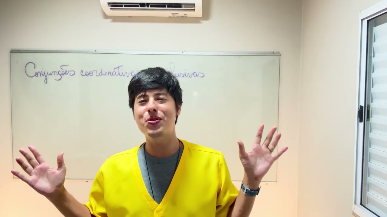 PORTUGUÊS P/CONCURSOS - CONJUNÇÕES COORDENATIVAS CONCLUSIVAS 