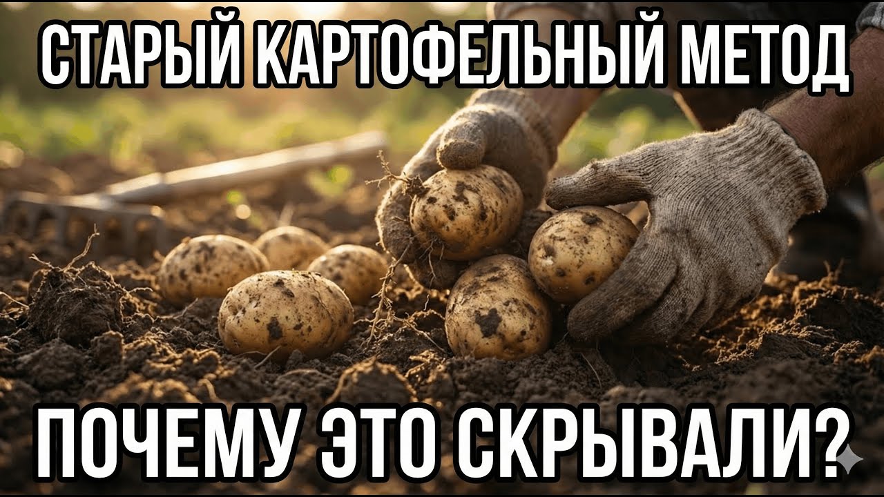 Забытый метод выращивания картофеля, который даёт огромные урожаи без усилий