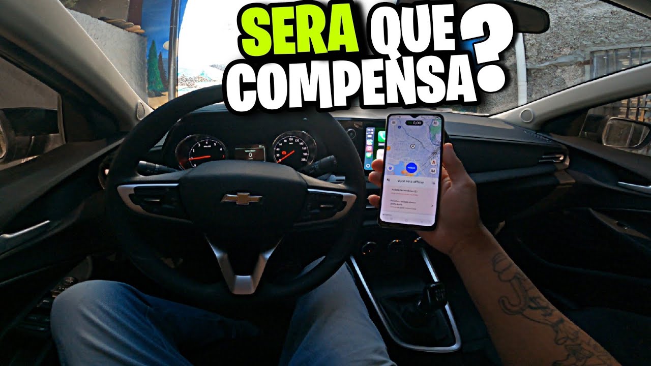MEU PRIMEIRO DIA TRABALHANDO COMO MOTORISTA DE APLICATIVO UBER/99 🤑