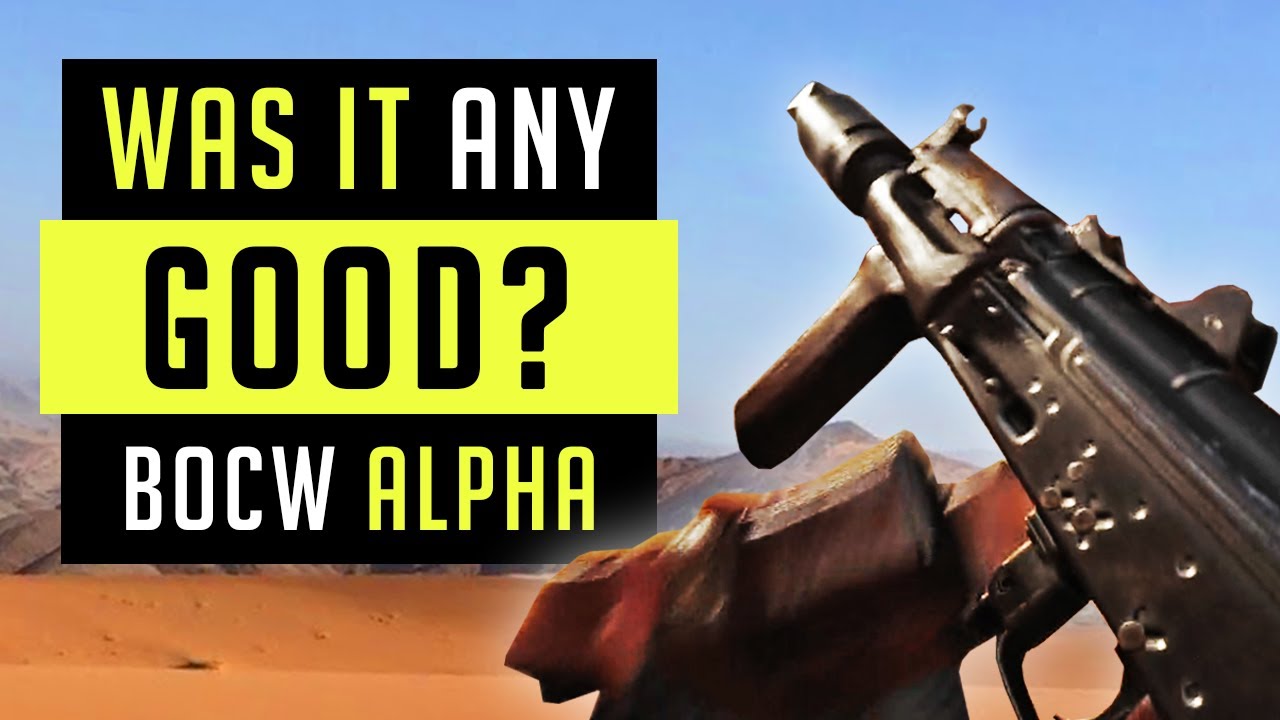 IS BLACK OPS COLD WAR GOOD? - Alpha Review [General Impressions]