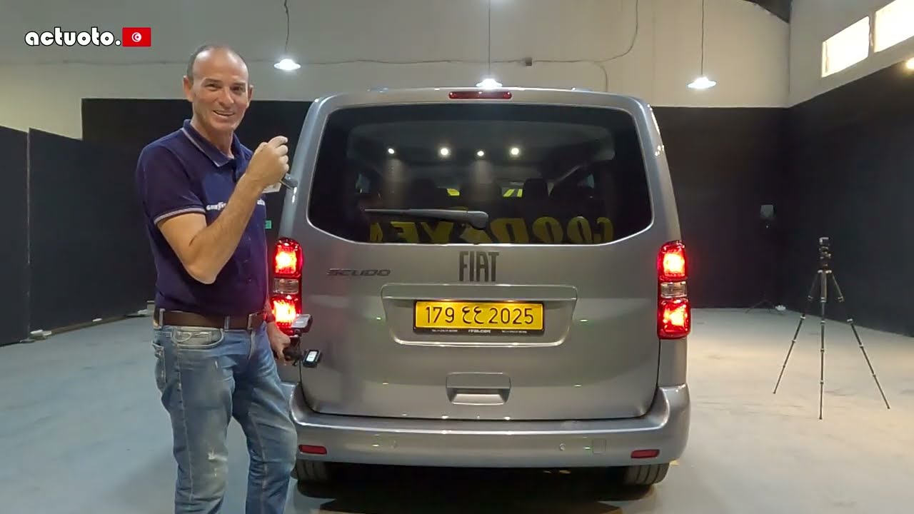 Actuoto: Fiat Scudo 2.0 HDi, l'ami des Pros. Intérieur (2/3). فيات سكودو في تونس