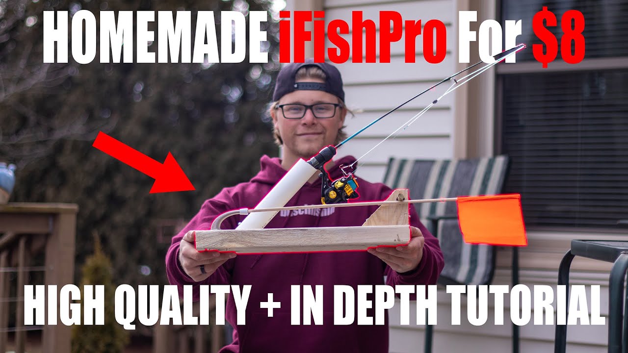 How To Make A HOMEMADE iFishPro For $8! IN DEPTH + HIGH QUALITY
