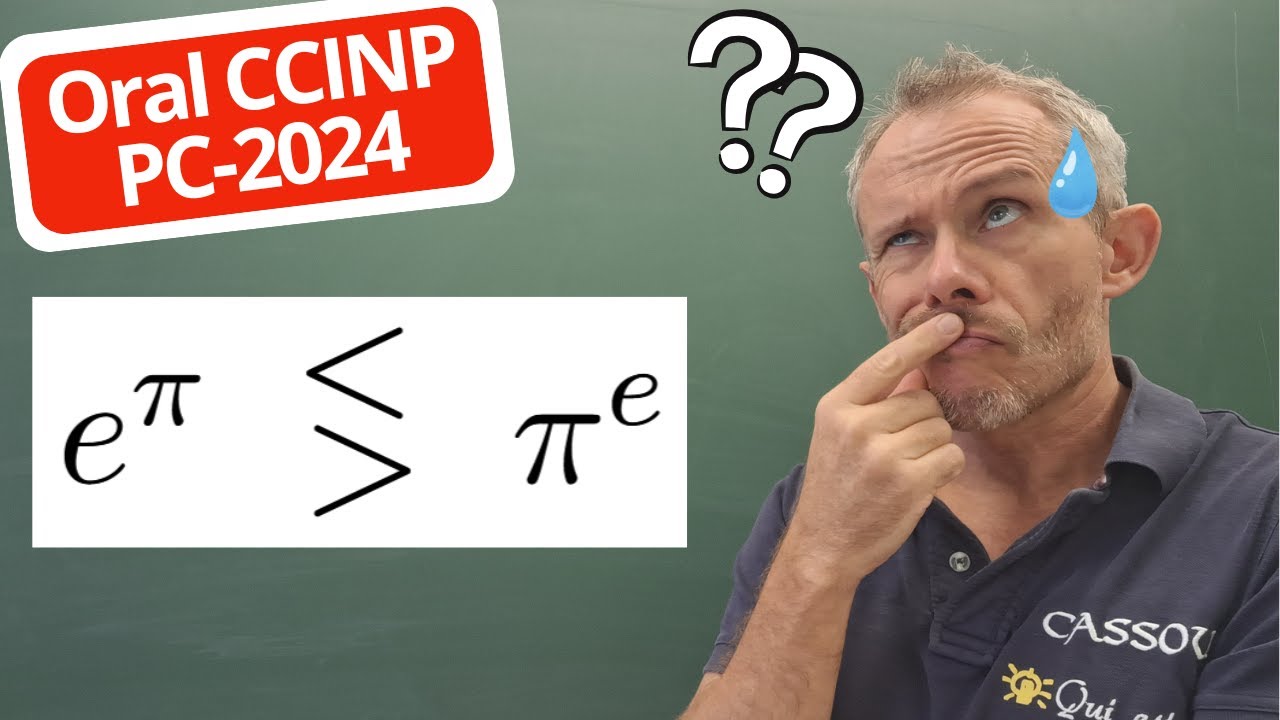 Un oral de concours niveau LYC&Eacute;E ??? 😱 ... (sup/L1)