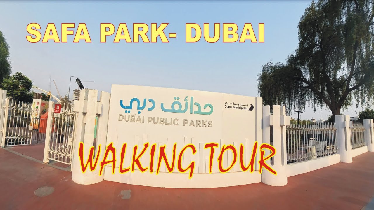Vlog #4 |Safa Park Dubai | Peaceful Nature Walk with Skyline View & Birds | Travel 2 Explore