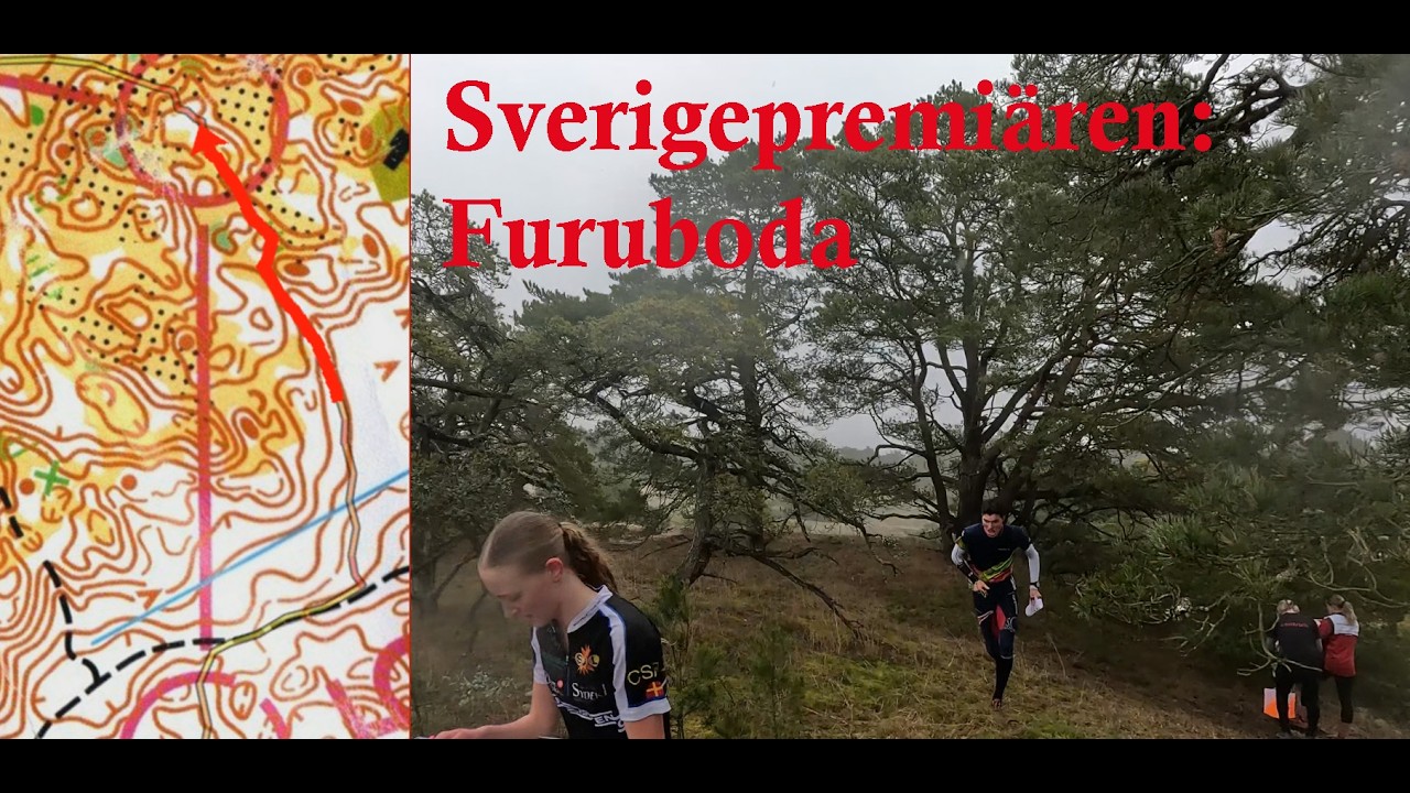 Sverigepremiären: Orienteering in the Dunes of Furuboda in Southern Sweden